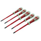 CK Tools DextroVDE Slim GLO Screwdriver Set of 5 PZ/SL T49283PD