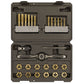 Sealey Premier Hexagonal Tap & Die Set 26pc Hexagonal - SAE/Imperial - Titanium Coated