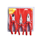 Amtech 3 Piece Superior Pliers Set Heavy Duty Combination Long Nose Wire Cutters - B0850