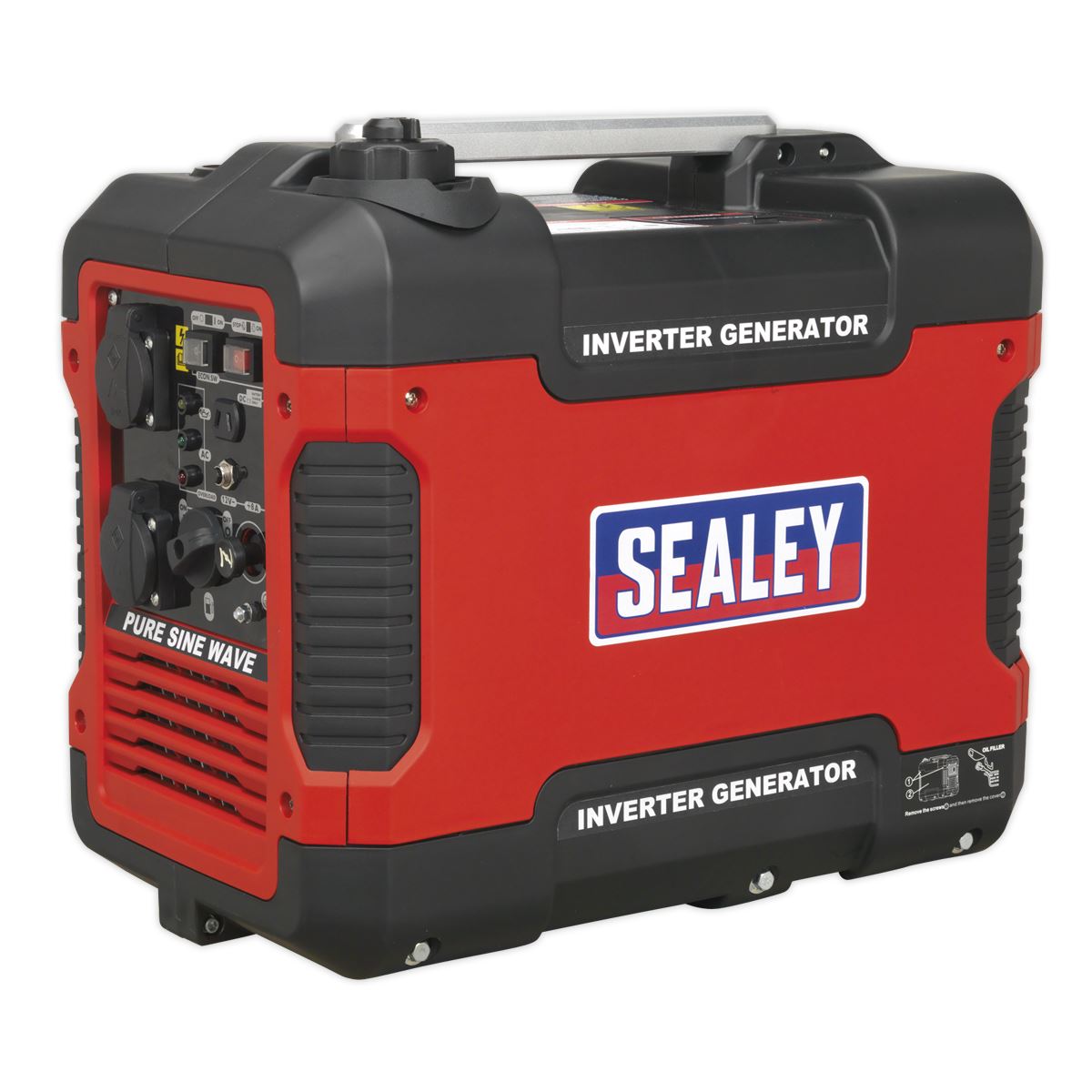 Sealey Inverter Generator 2000W 230V 4-Stroke Engine G2000I