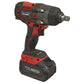 Sealey Cordless Impact Wrench 18V 4Ah Lithium-ion 1/2"Sq Drive CP650LI