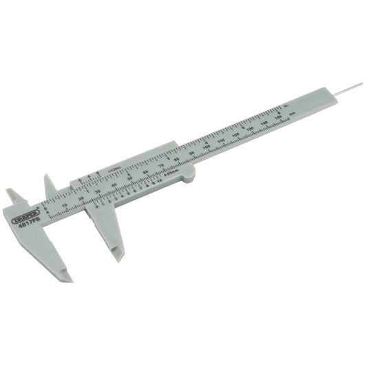 0 - 150mm Or 6" Plastic Vernier Caliper Draper 73863