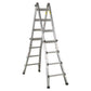 Sealey Aluminium Telescopic Ladder 4-Way EN 131 Adjustable Height AFPL3