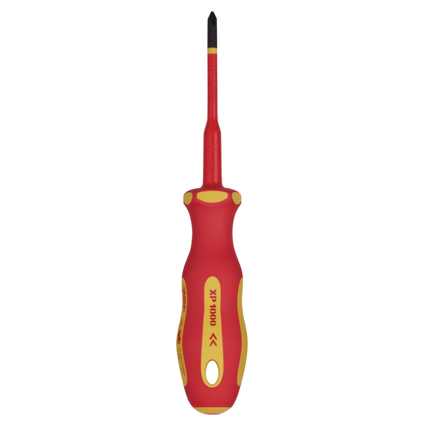 Draper No:2 X 100mm Ergo Plus Slimline Cross Slot Vde Screwdriver - 02163