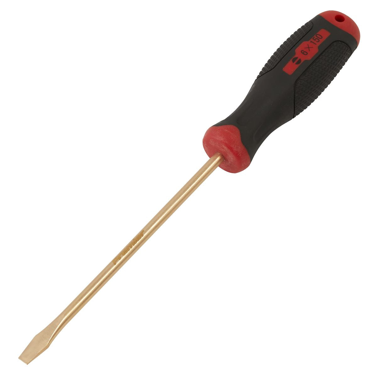 Sealey Premier Screwdriver Slotted 6 x 150mm - Non-Sparking NS094