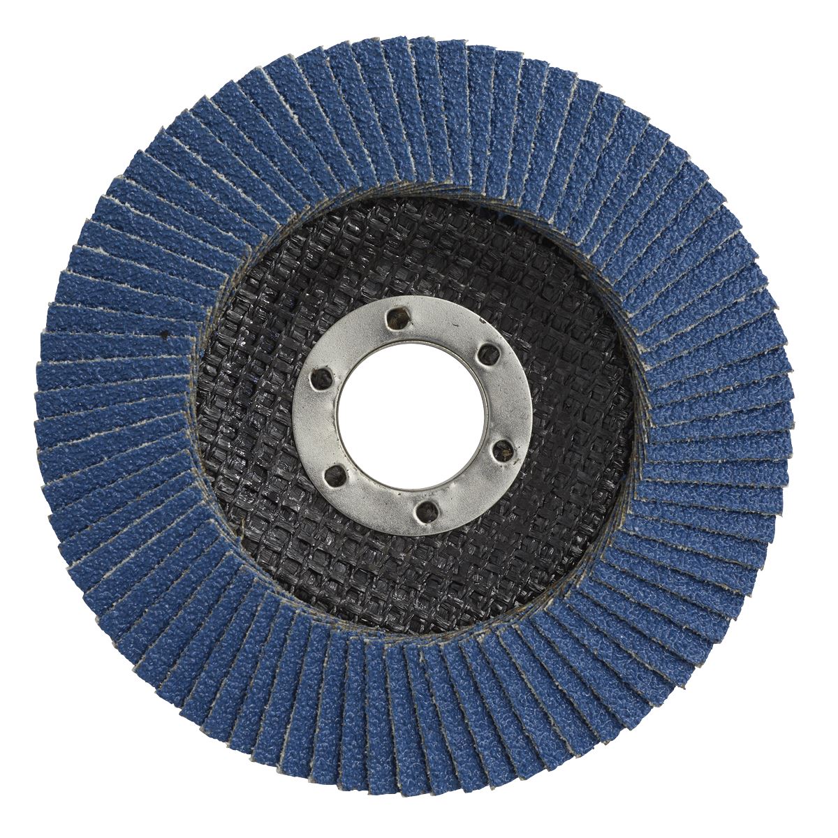 Sealey Flap Disc Zirconium 100mm 16mm Bore 120Grit FD100120