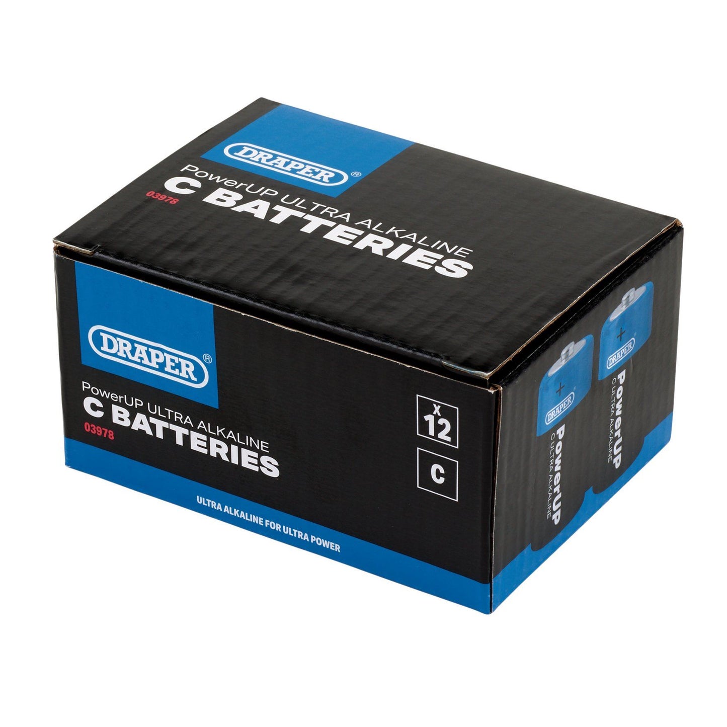 Draper C Batteries - Pack Of 12 BATT/C/12