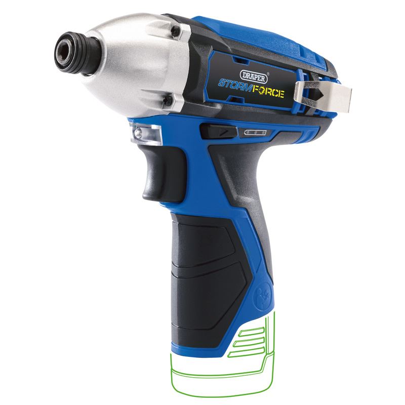 Draper 17132 Storm Force 10.8V Cordless Impact Driver Bare (No Battery/Charger)