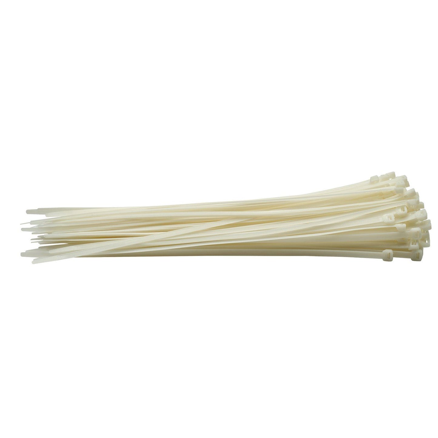 Draper Cable Ties, 7.6 x 400mm, White (Pack of 100) CT6W - 70404