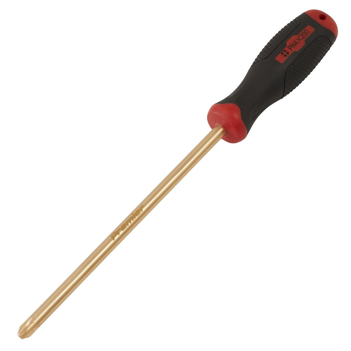 Sealey Premier Screwdriver Phillips #4 x 200mm - Non-Sparking NS099