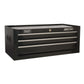 Sealey Topchest, Mid-Box & Rollcab 14 Drawer Stack - Black AP22BSTACK