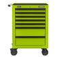 Sealey Superline Pro Rollcab 7 Drawer with Ball-Bearing Slides - Green/Black AP26479THV