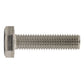 Sealey Stainless Steel Hex Head Set Screw DIN 933, M10 X 40 A2 - Pack of 25