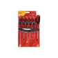 Amtech 6 Piece Ph1 Ph2 Ph3 Screwdriver Set & Wall Rack Slotted Phillips - L1190