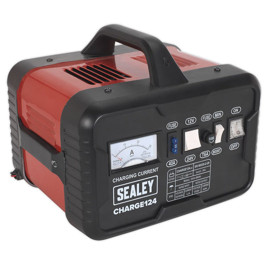 Sealey Battery Charger 28Amp 12/24V 230V CHARGE124