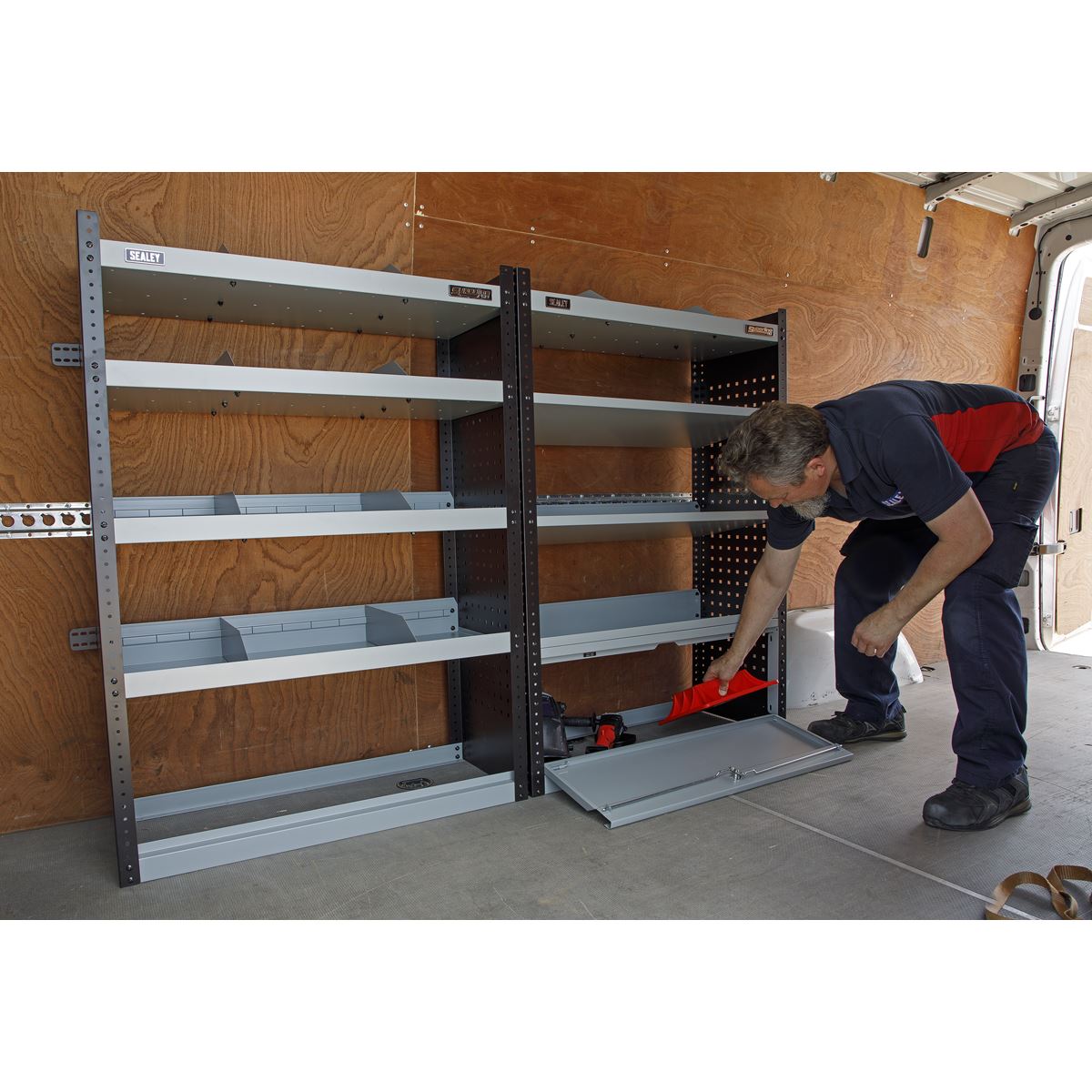 Sealey Modular Slanted Shelf Van Storage Unit 925mm APMSV02