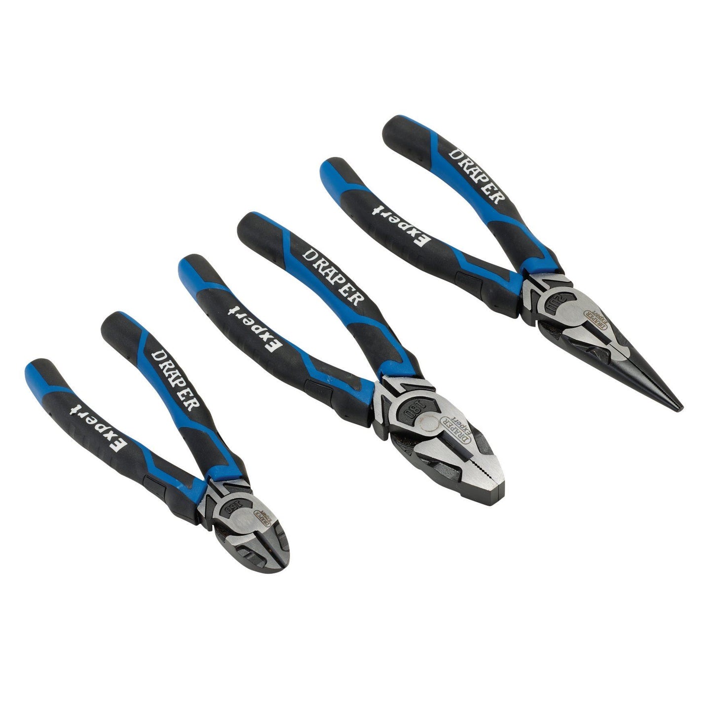 Draper 3Pc.Hd Plier Set - Blue 1078/B