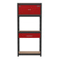 Sealey Shelving Unit 4-Tier with Cupboard and Drawer AP830R