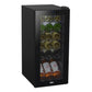 Sealey Baridi 18 Bottle Wine Fridge with Digital Touchscreen Controls & LED Light, Black DH6