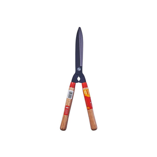 Amtech Garden Shears Wood Handle Pro Wooden Grass Hedge Shrubs Gardening - U0725