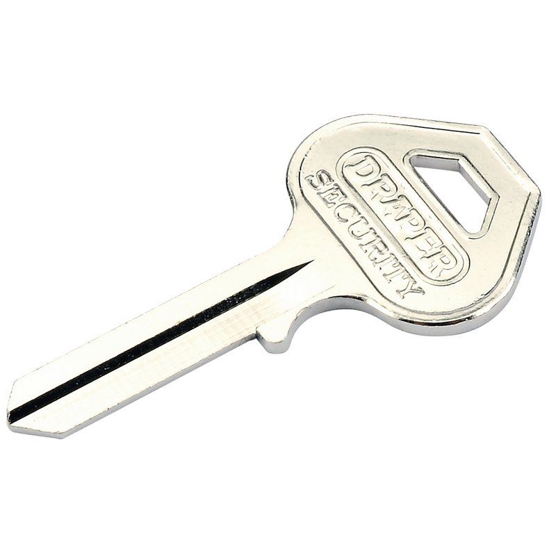 Draper Key Blank for 8307 & 8308 Series Padlocks - 40, 45, 50, 55 & 65mm | 65713
