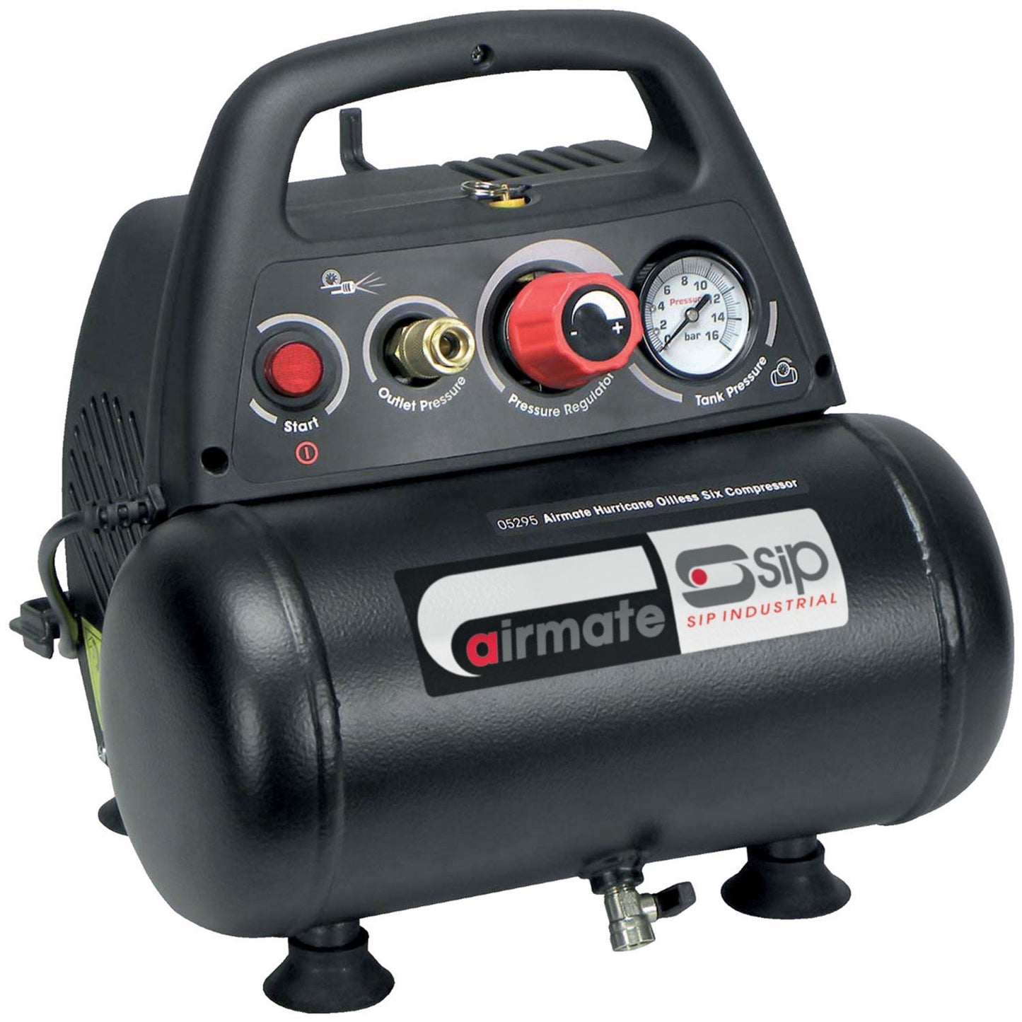 SIP Industrial 6 6ltr Direct Drive Compressor