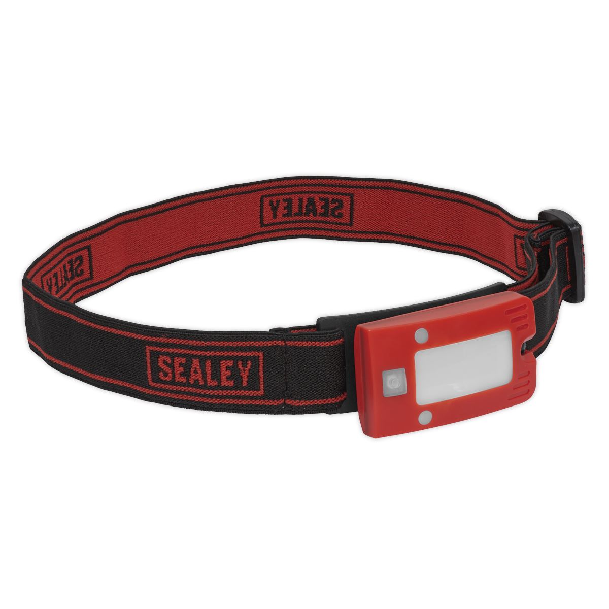 Sealey Rechargeable Head Torch Auto-Sensor Red 2W COB LED LED360HTR