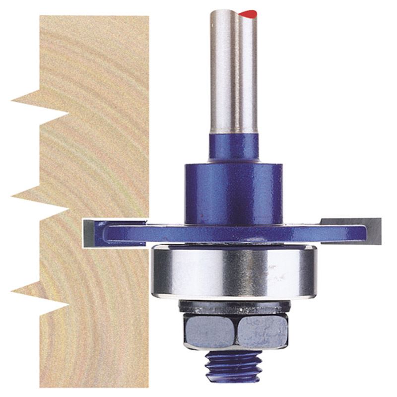 Draper 1x 1/4" Biscuit No. 20 Tct Router Bit Professional Tool 75360