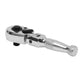 Sealey Ratchet Wrench Flexi-Head Stubby 1/4"Sq Drive AK660SF