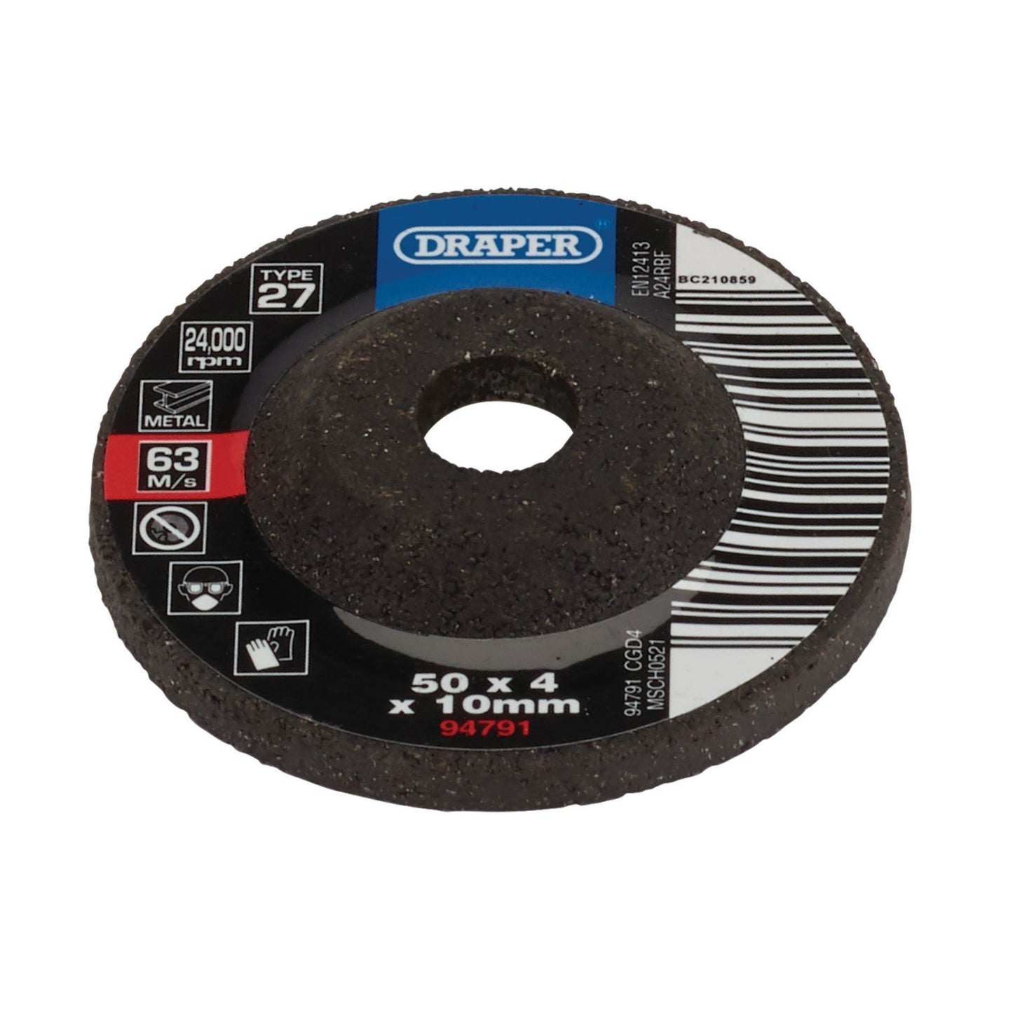 Draper Grind/Disc Metal - 50X4mm Dpc CGD4