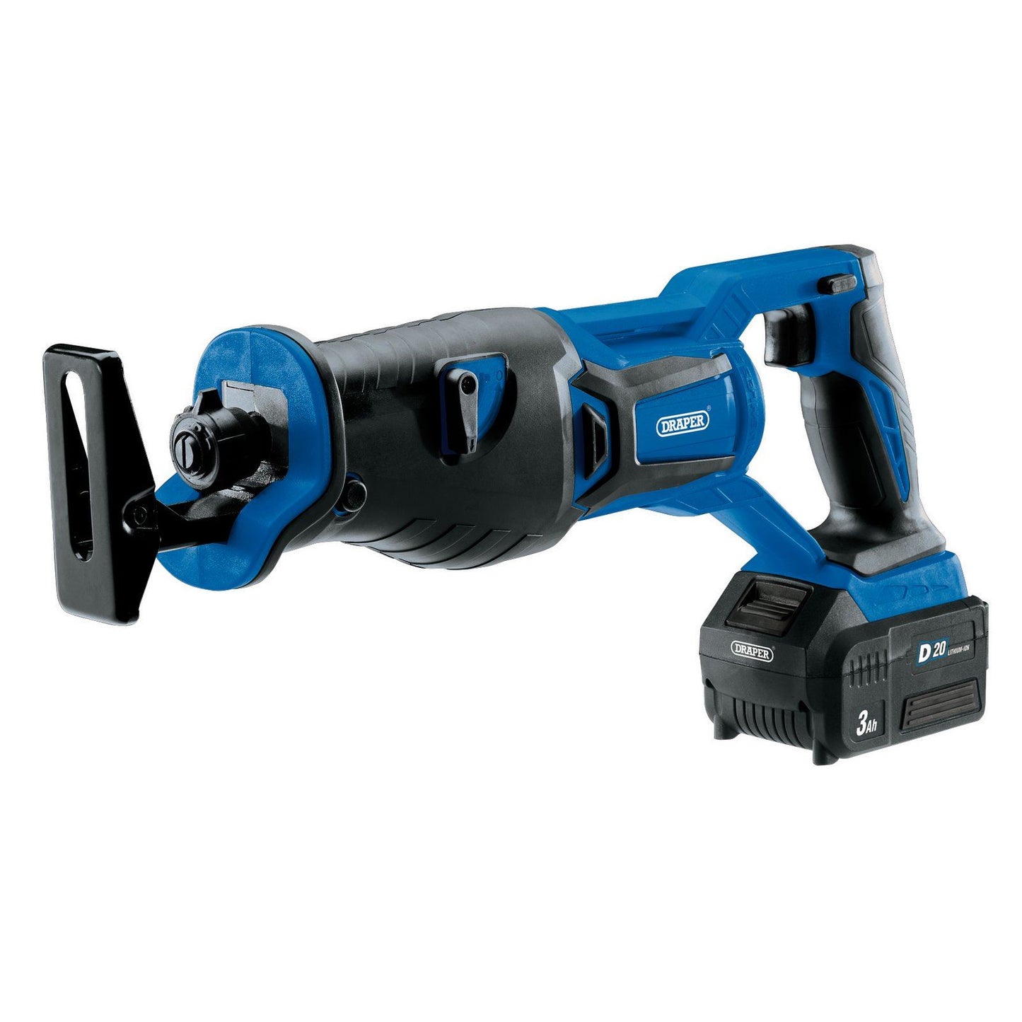 Draper 00593 D20 20V Brushless Cordless Reciprocating Saw 1 x 3.0Ah Battery