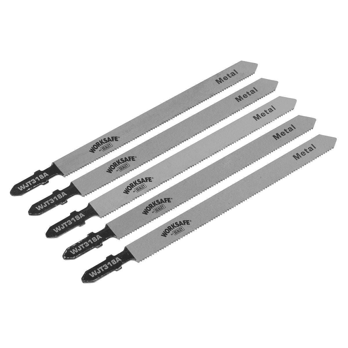 Sealey Jigsaw Blade 105mm 21tpi - Pack of 5 WJT318A