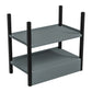 Sealey Modular Racking Base unit 2 Shelves 580mm APMRB1