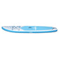 Dellonda Inflatable Stand Up Paddle Board 10'6" - Blue/White DL152