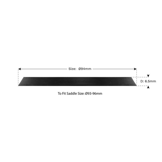 Sealey Safety Rubber Jack Pad - Type B JP17