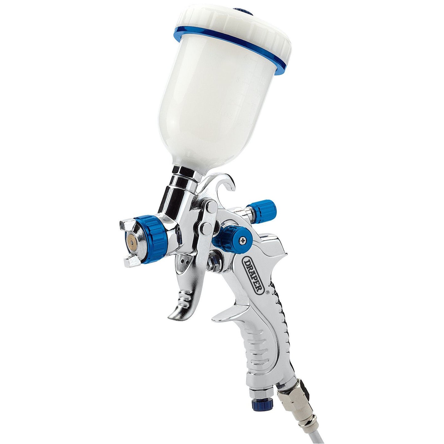 Draper 1x 100ml Gravity Feed HVLP Air Spray Gun Professional Tool 9708