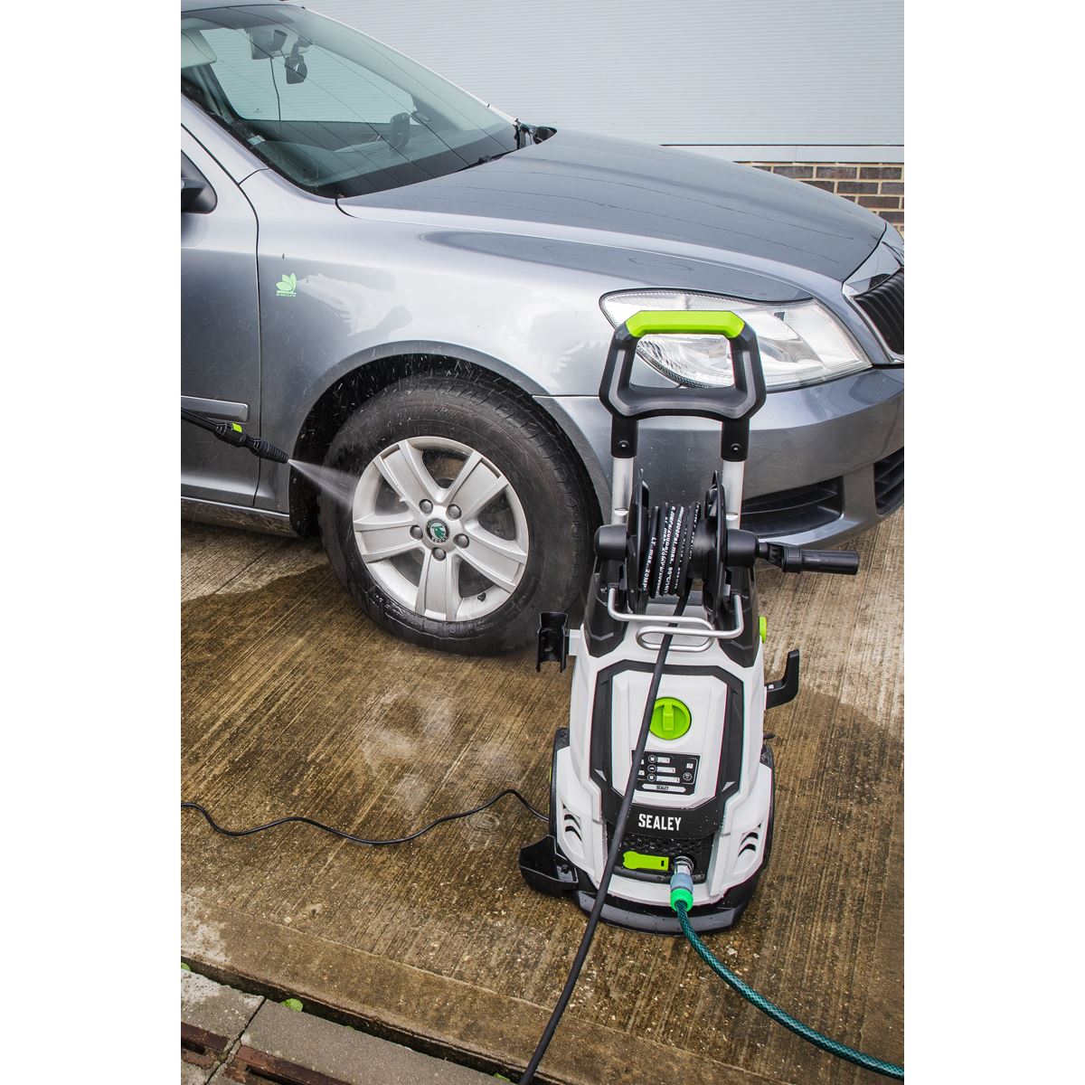 Sealey Pressure Washer 170bar 450L/hr Lance Controlled Pressure with TSS & Rotablast� Nozzle PW2400