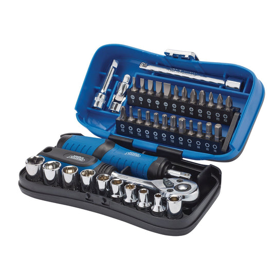 Draper 39Pc Socket And Bit Set SBS39