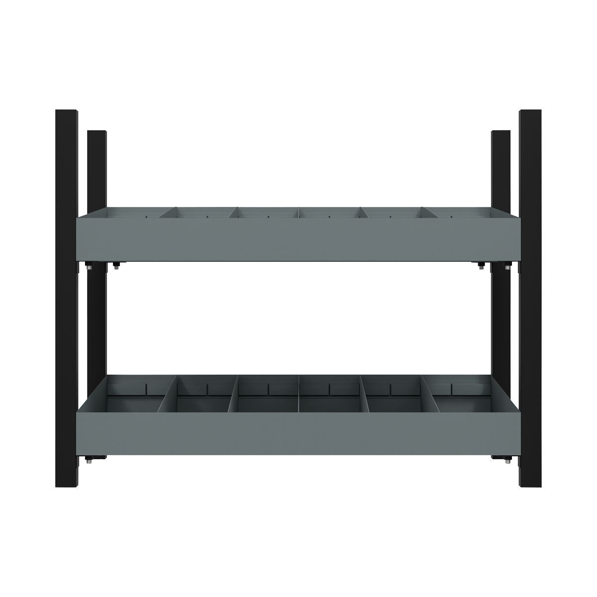 Sealey Modular Racking Mid Unit 2 Compartment Shelve 580mm APMRM4