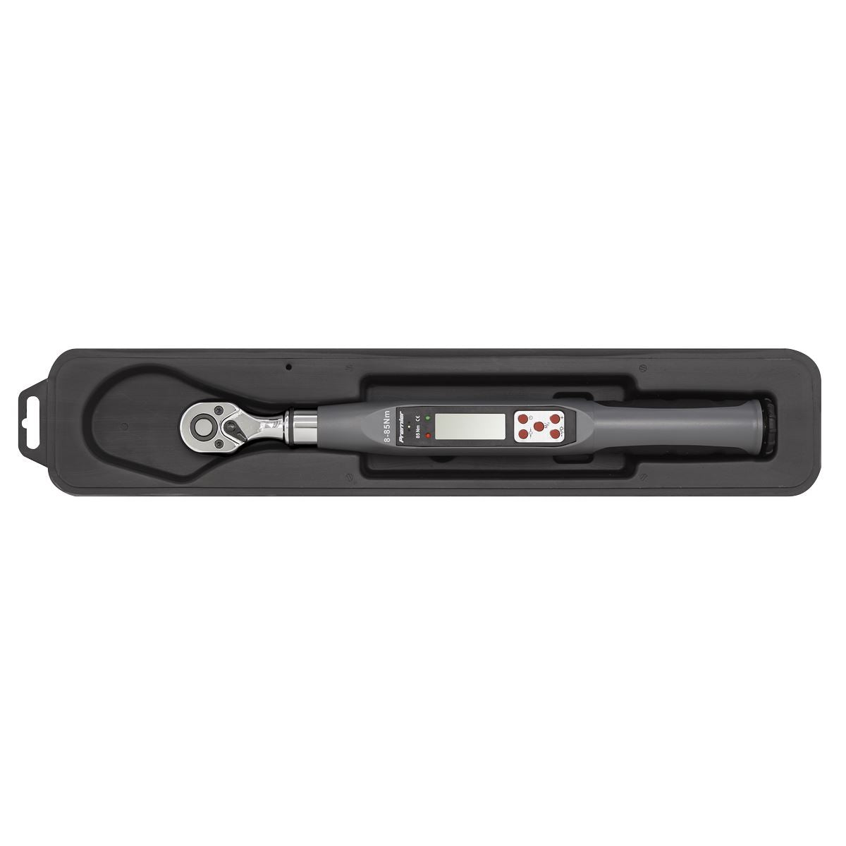 Sealey Torque Wrench Digital 3/8"Sq Drive 8-85Nm(5.9-62.7lb.ft) STW308