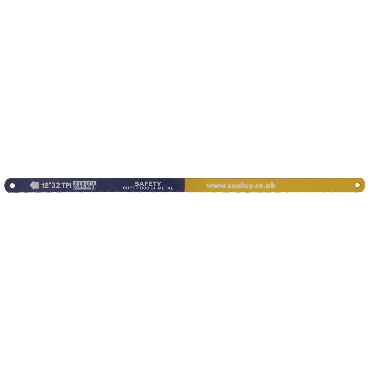 Sealey Hacksaw Blade 300mm HSS Bi-Metal 32tpi Pack of 5 HSB0532