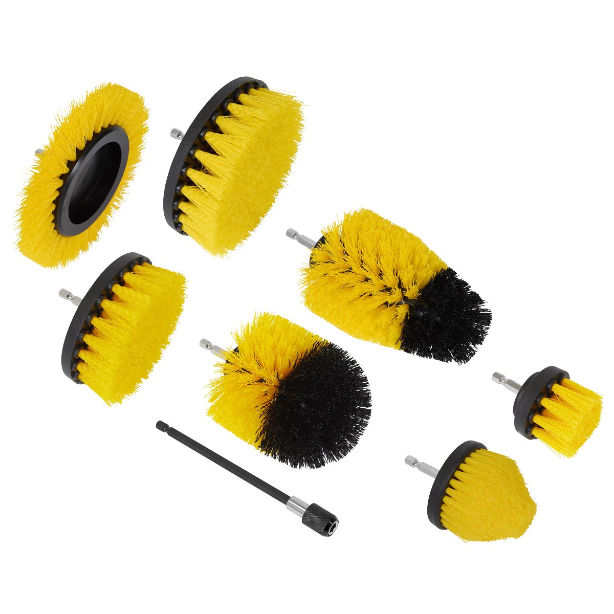 Sealey Drill Brush Set 8pc DBS8