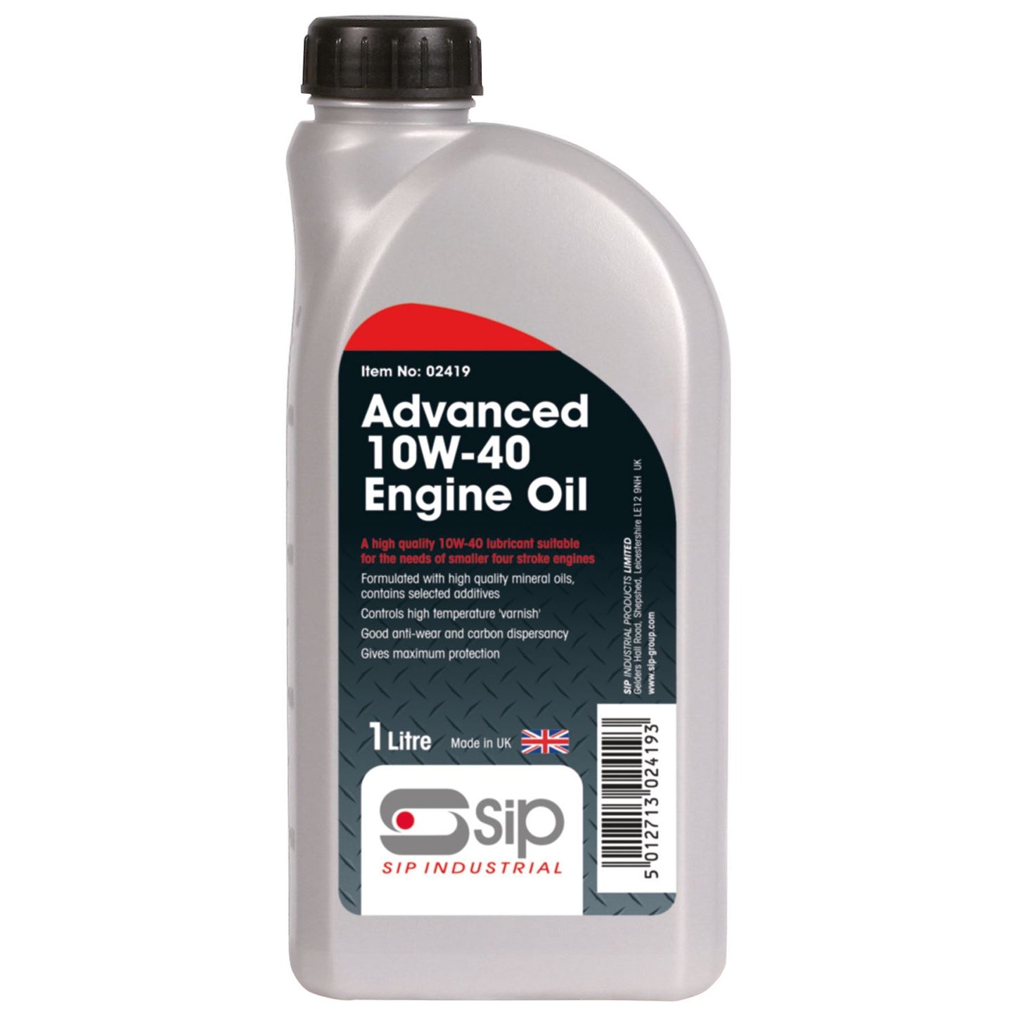 SIP Industrial 1ltr Advanced Engine Oil