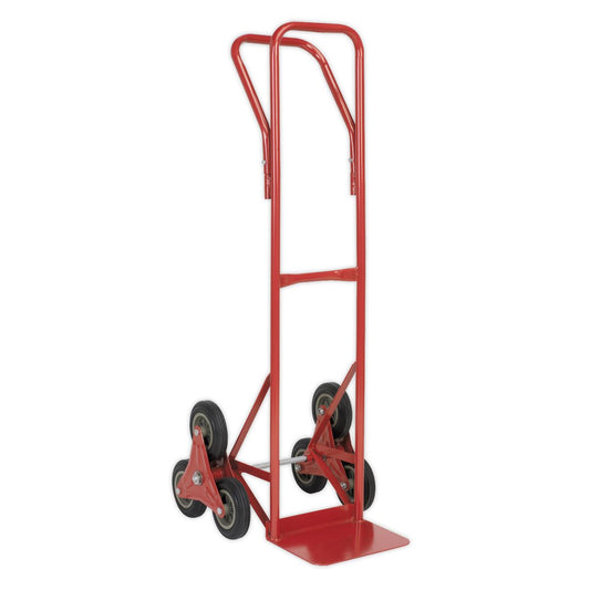 Sealey Sack Truck Stair Climbing with Solid Tyres 150kg Capacity CST985