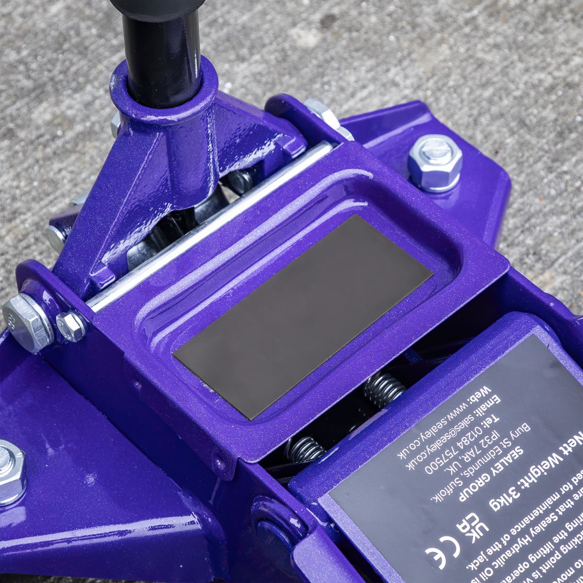 Sealey Low Profile Rocket Lift Trolley Jack 2.25 Tonne - Purple 2001LEP