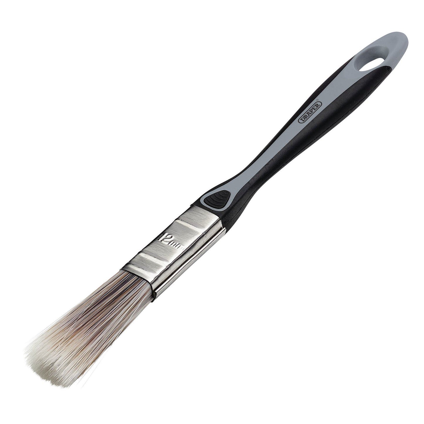 Draper Flat Paint Brush with Soft Grip, 12mm