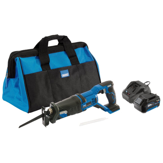 Draper Draper Storm Force 20V Reciprocating Saw Kit CRS20SFKIT (79885)