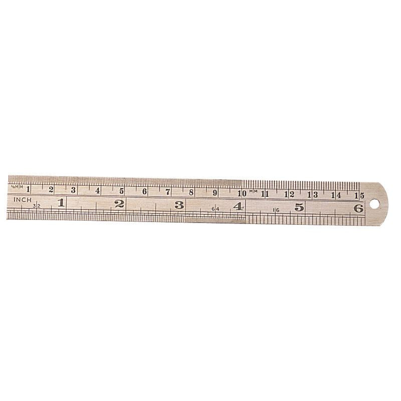 Draper 150mm/6" Steel Rule D17 - 59633