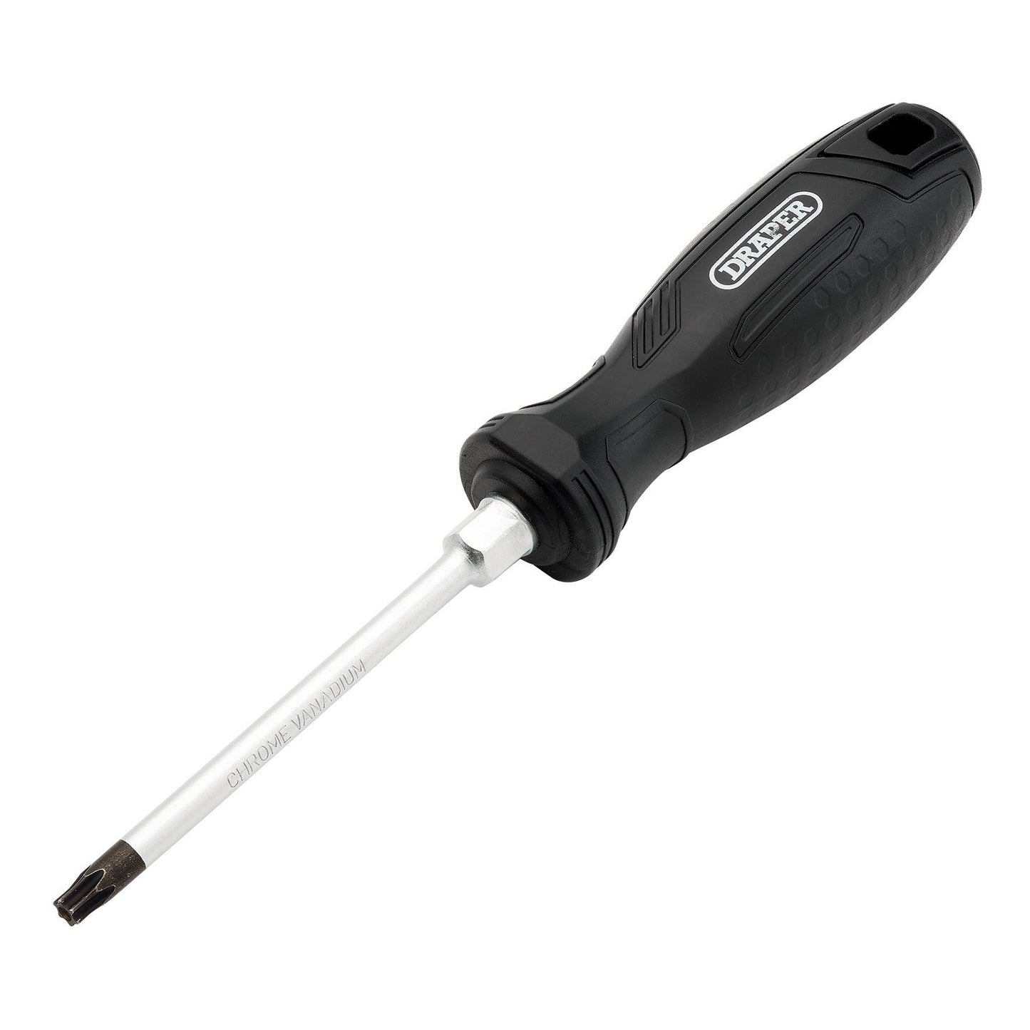 Draper TX-STAR Tamperproof Hard Grip Screwdriver, T30H x 100mm