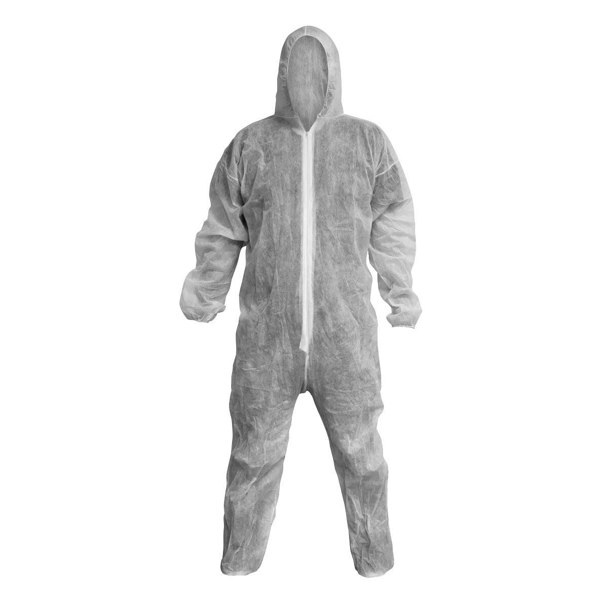 Sealey Disposable Coverall White - Large 9601L